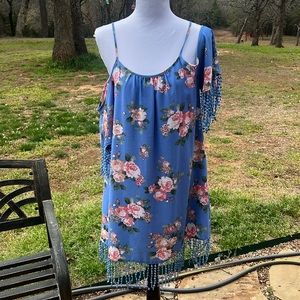 NWOT A’GACI COLD SHOULDER DRESS……350A